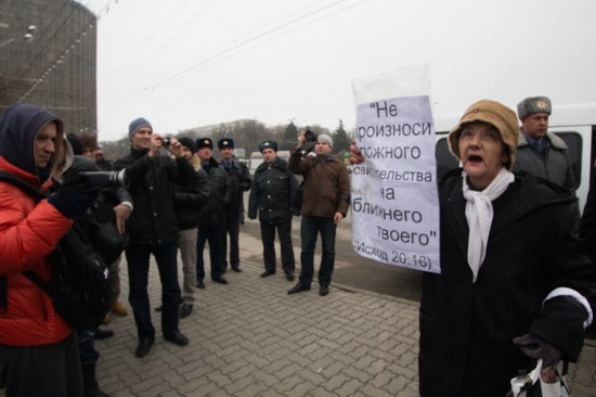 Ростовский кинорежиссёр Александр Расторгуев на Театралке. Ростов-на-Дону, 10.12.2011.Фото: Андрей Крашеница