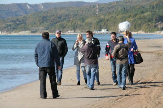 28 Октябрь 2011 г.Съемки на море.