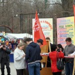 ПИКЕТ ПРОТИВ ПЕРЕНОСА ПАМЯТНИКА В ТАГАНРОГЕ СОСТОЯЛСЯ