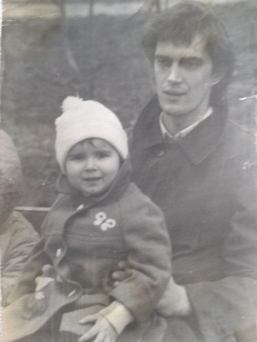 Сергей Тимофеев с дочерью Алисой