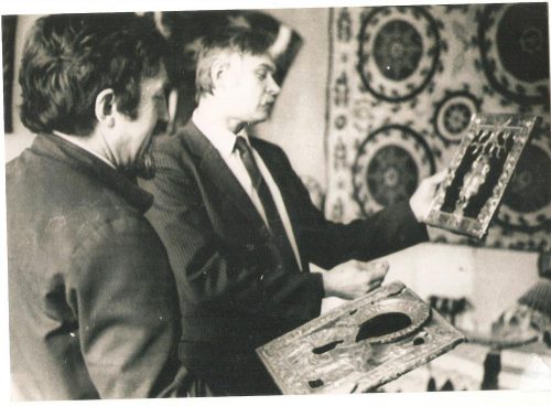 Александр Токарев с Доманским и окладами